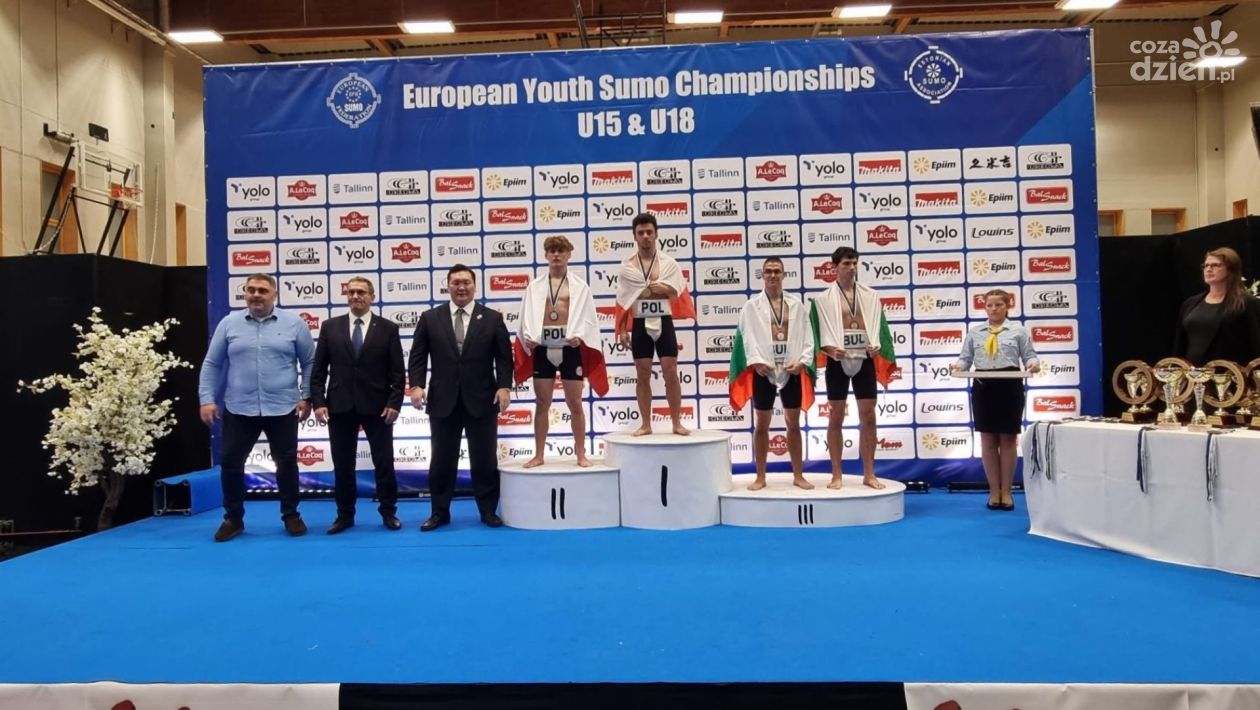 Wicemistrz Europy w sumo z Bodzentyna