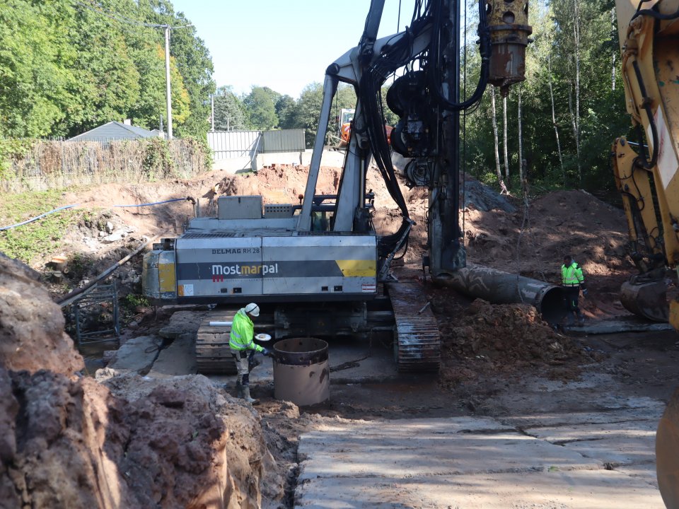 Trwają prace przy rozbudowie ul. Staszica w Miedzianej Górze