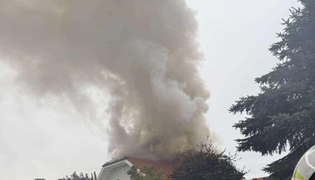 Pożar domu w Bilczy – jedna osoba trafiła do szpitala