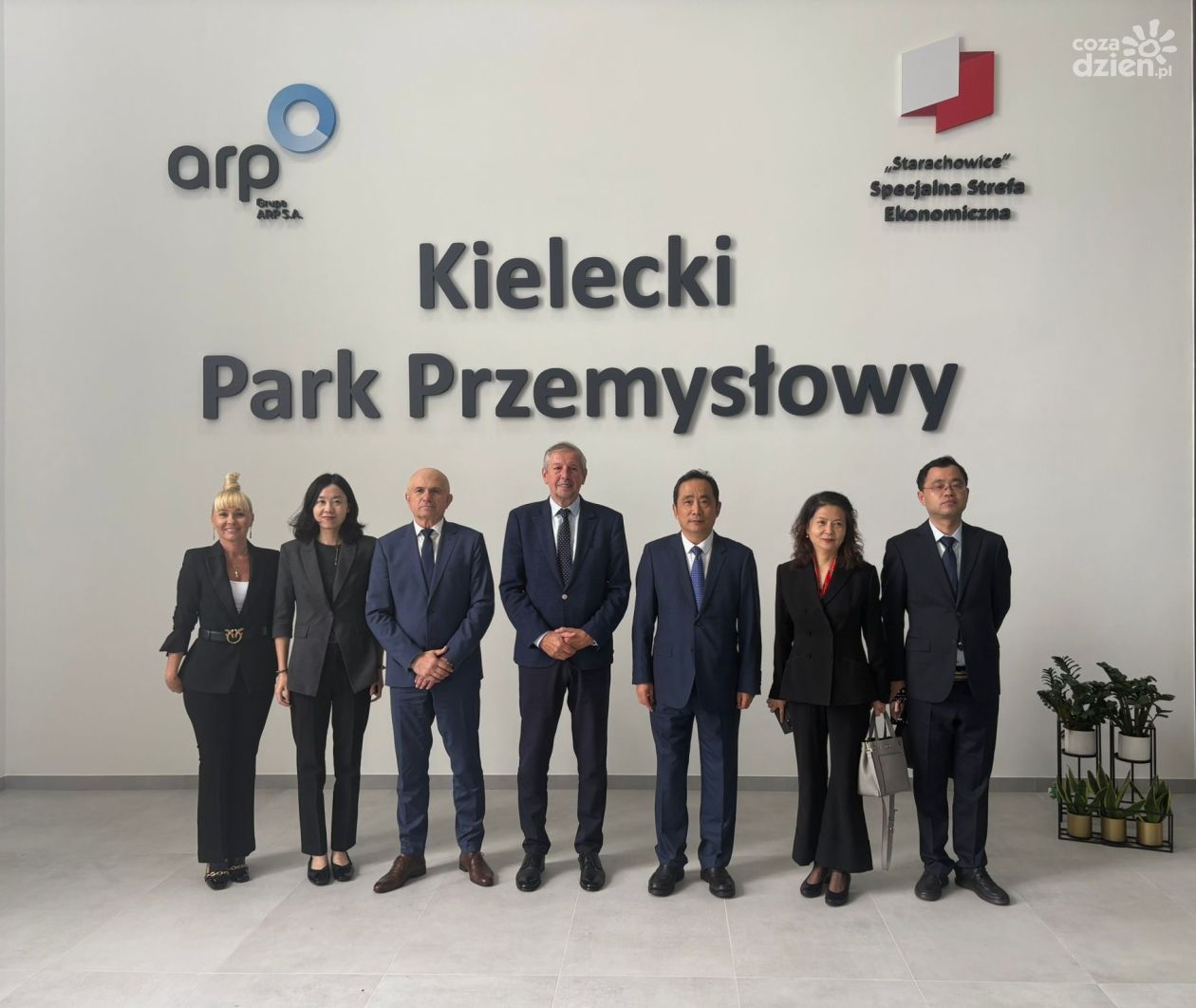 Delegacja z chińskiej prowincji Shaanxi z wizytą w Kieleckim Parku Przemysłowym