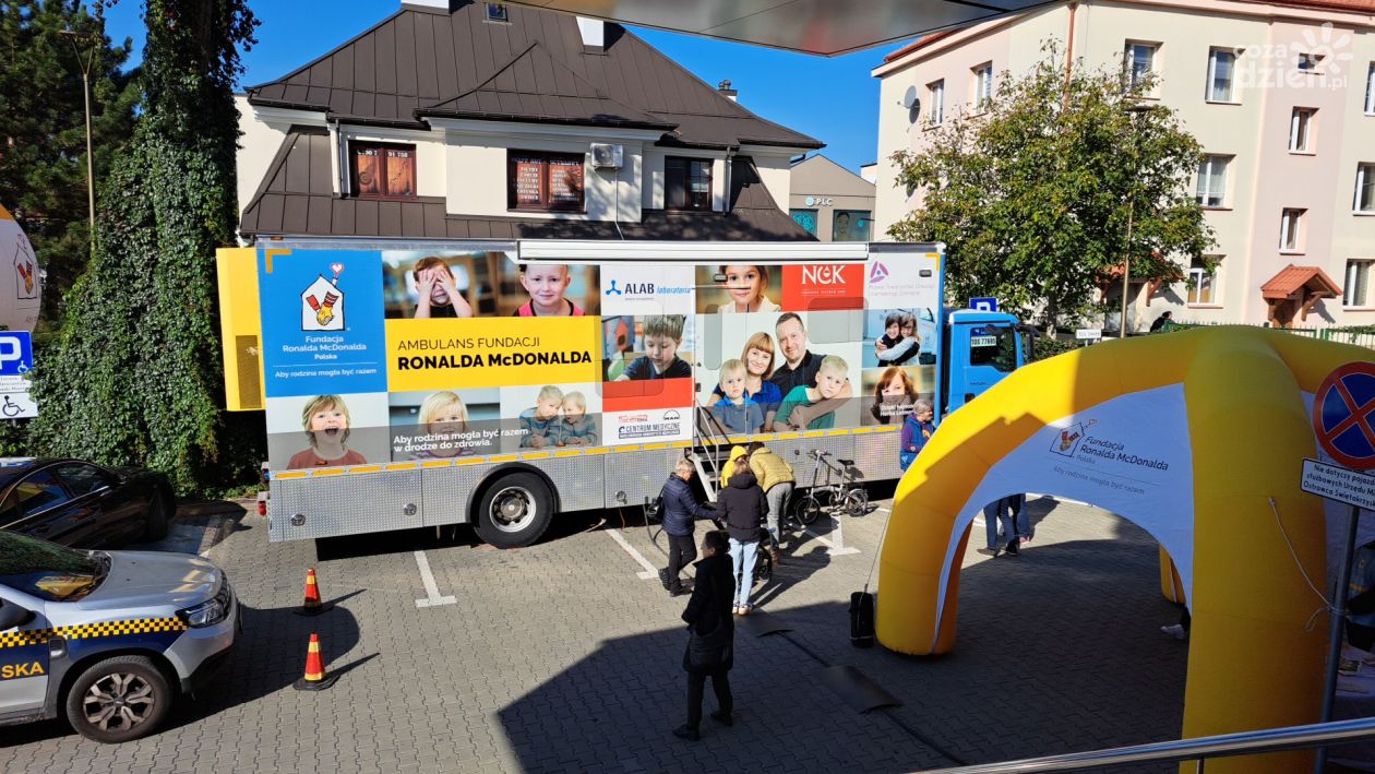 Bezpłatne badania usg najmłodszych ostrowczan zapewnione przez Fundację Ronalda McDonalda