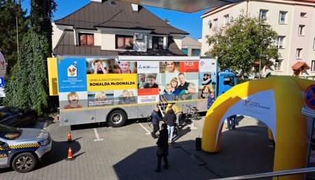 Bezpłatne badania usg najmłodszych ostrowczan zapewnione przez Fundację Ronalda McDonalda