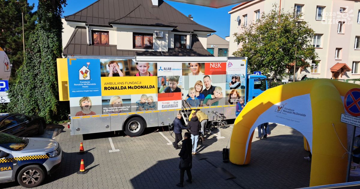 Bezpłatne badania usg najmłodszych ostrowczan zapewnione przez Fundację Ronalda McDonalda