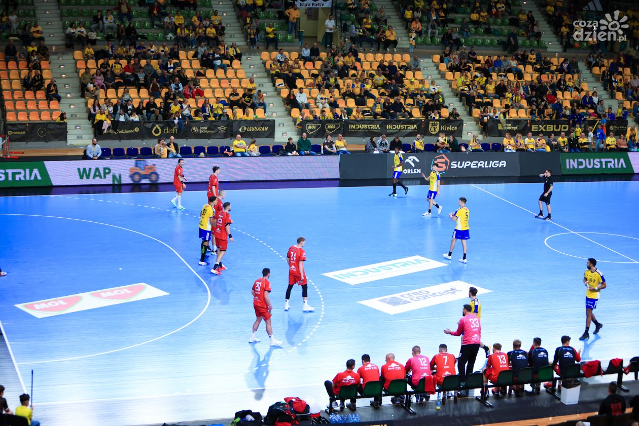 Pewna wygrana Industrii Kielce, Cordalija bohaterem meczu