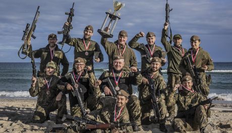 Trzecie miejsce Świętokrzyskich Terytorialsów w zawodach w Ustce