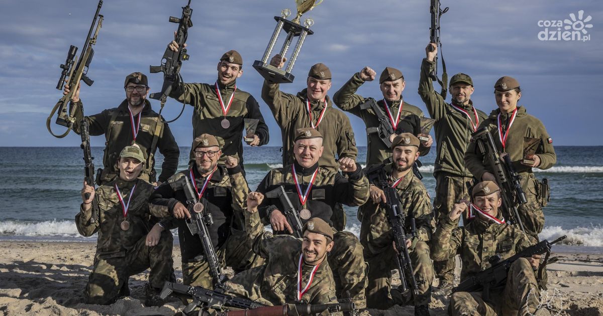 Trzecie miejsce Świętokrzyskich Terytorialsów w zawodach w Ustce