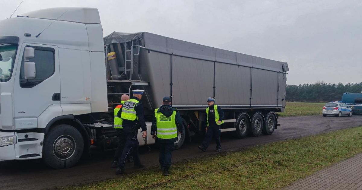 Słowak ukarany za prowadzenie ciężarówki pod wpływem alkoholu w Morawicy