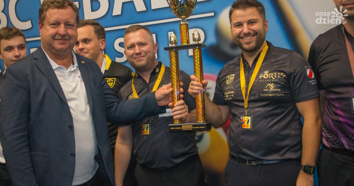 FORTIS BILARD Kielce mistrzem Europy Wschodniej, srebro dla Mariusza Skonecznego