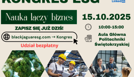 Nauka spotyka biznes w Kielcach. I Regionalny Kongres ESG już 15 października