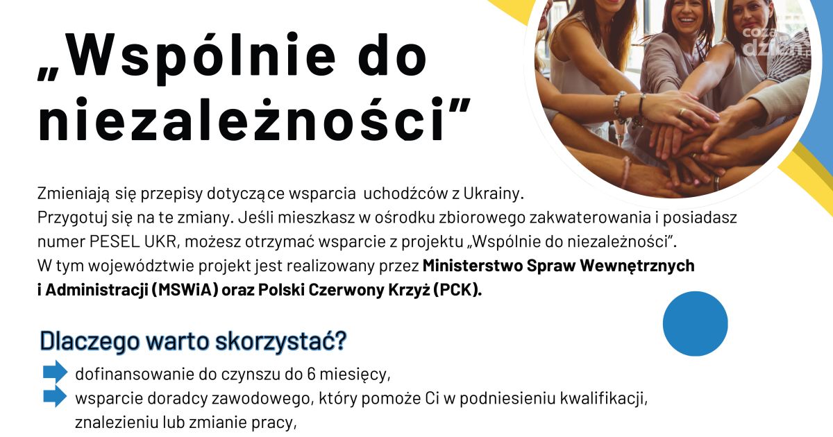 Ważne dla Ukraińców zamieszkałych w naszym regionie