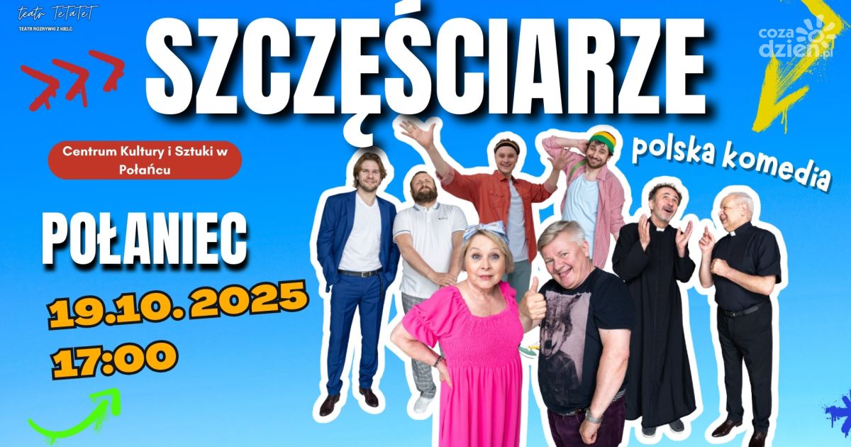 ''Szczęściarze'' przyjadą do Połańca