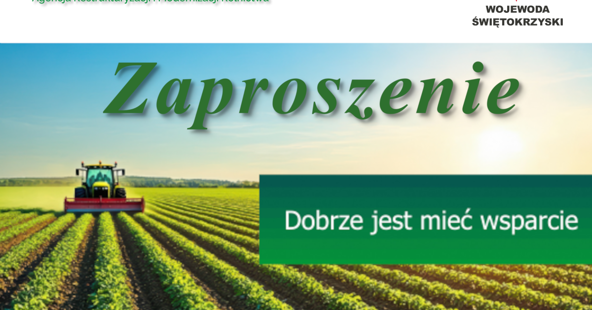 Trwa spotkanie "Wspólnie dla Rolnictwa IV" w Kielcach – rolnictwo z nowymi perspektywami