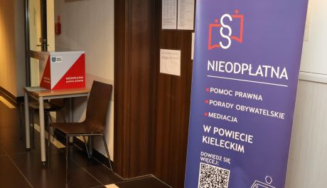 Rośnie zainteresowanie bezpłatnym poradnictwem w Powiecie Kieleckim