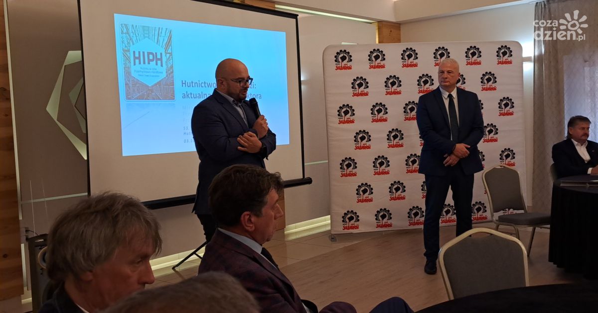 Związkowcy z hutniczej Solidarności w obronie miejsc pracy