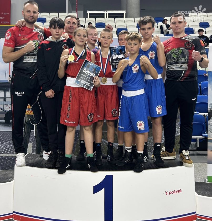 Młodzi bokserzy Gardy Kielce z sukcesami w Mielcu