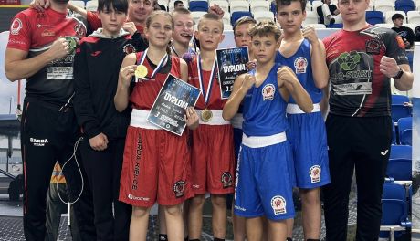 Młodzi bokserzy Gardy Kielce z sukcesami w Mielcu
