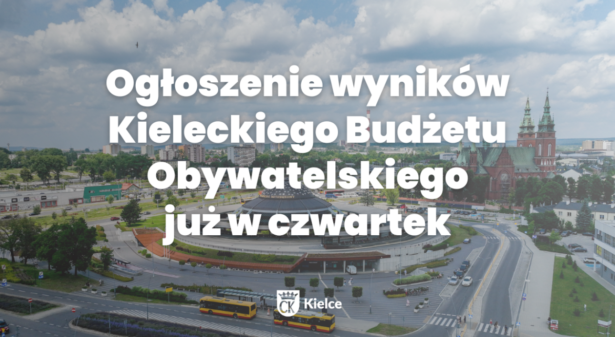 Już jutro poznamy zwycięskie projekty Kieleckiego Budżetu Obywatelskiego 2025