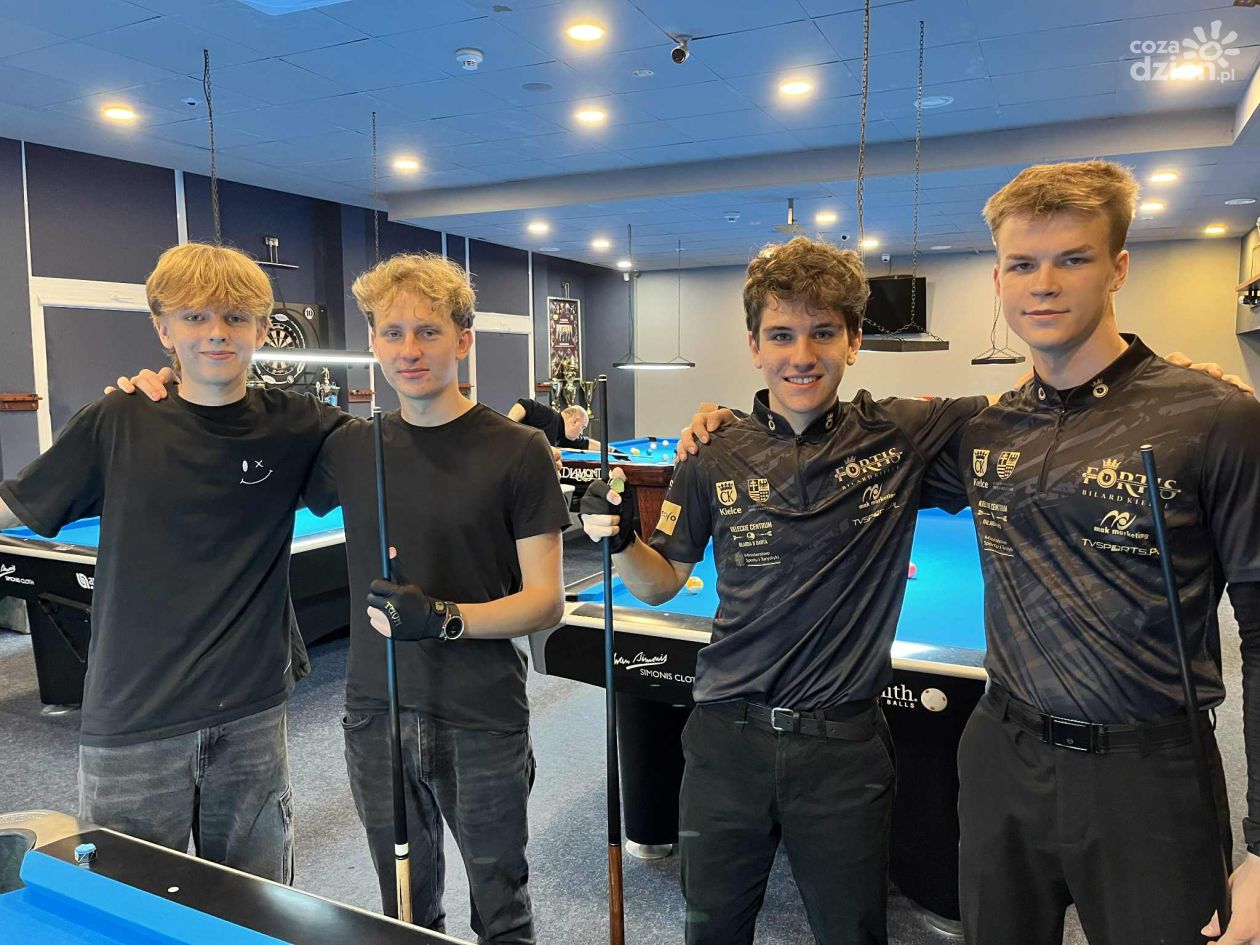 Udana inauguracja Bilardowych Duetów Pepsi w Kielcach