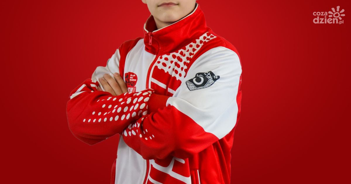 Marcel Lasota z WKB Rushh Kielce w reprezentacji Polski na Mistrzostwa Europy Młodzików