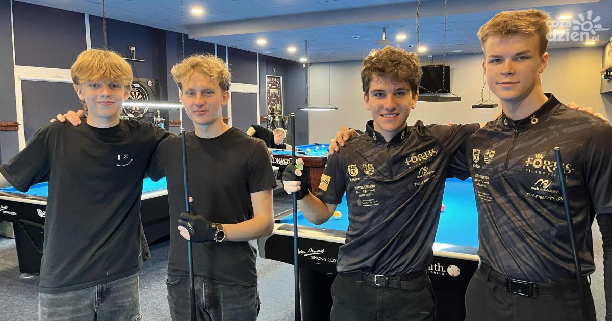 Udana inauguracja Bilardowych Duetów Pepsi w Kielcach