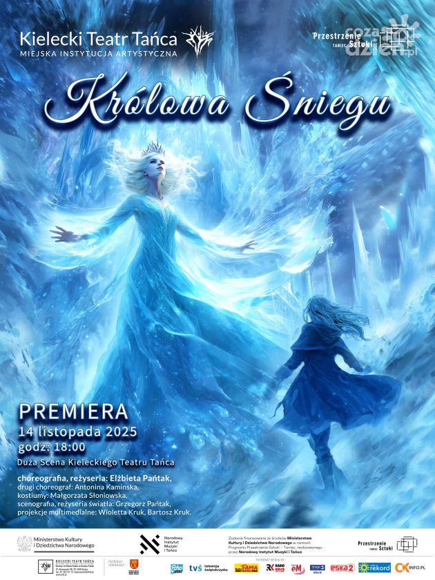 Premiera widowiska „Królowa Śniegu” w Kieleckim Teatrze Tańca