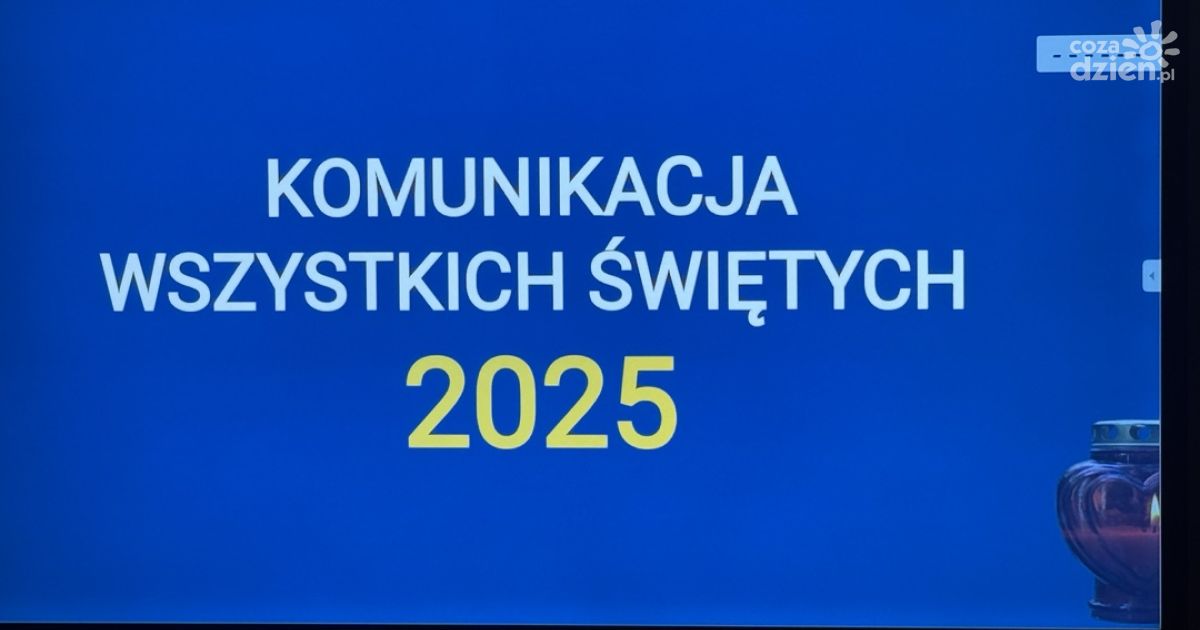 Wszystkich Świętych w Kielcach. Zmiany w komunikacji miejskiej i specjalne linie cmentarne
