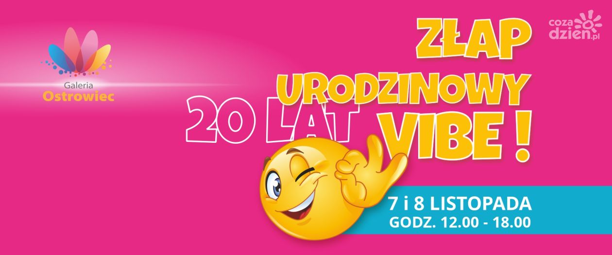 Galeria Ostrowiec świętuje 20. urodziny! Szykujcie się na dwa dni pełne atrakcji