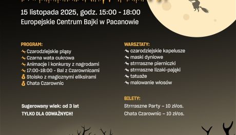 Strrrasznie fajna zabawa już wkrótce! Czas na najbardziej upiorną imprezę roku