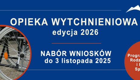 Samorządy mogą aplikować do fundusze na tzw. opiekę wytchnieniową 