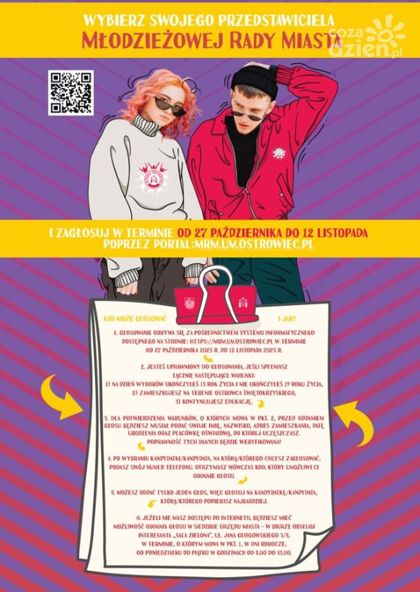 Ruszyły wybory do Młodzieżowej Rady Miasta Ostrowca Świętokrzyskiego