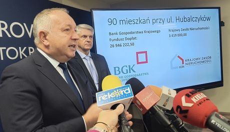 BGK dofinansował budowę mieszkań na Hubalczyków