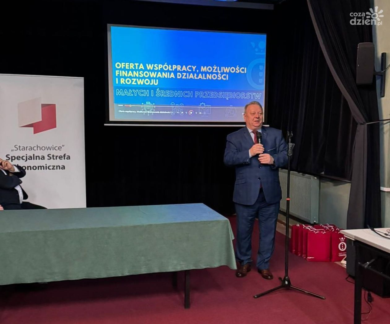 SSE „Starachowice” na spotkaniu gospodarczym w Ożarowie