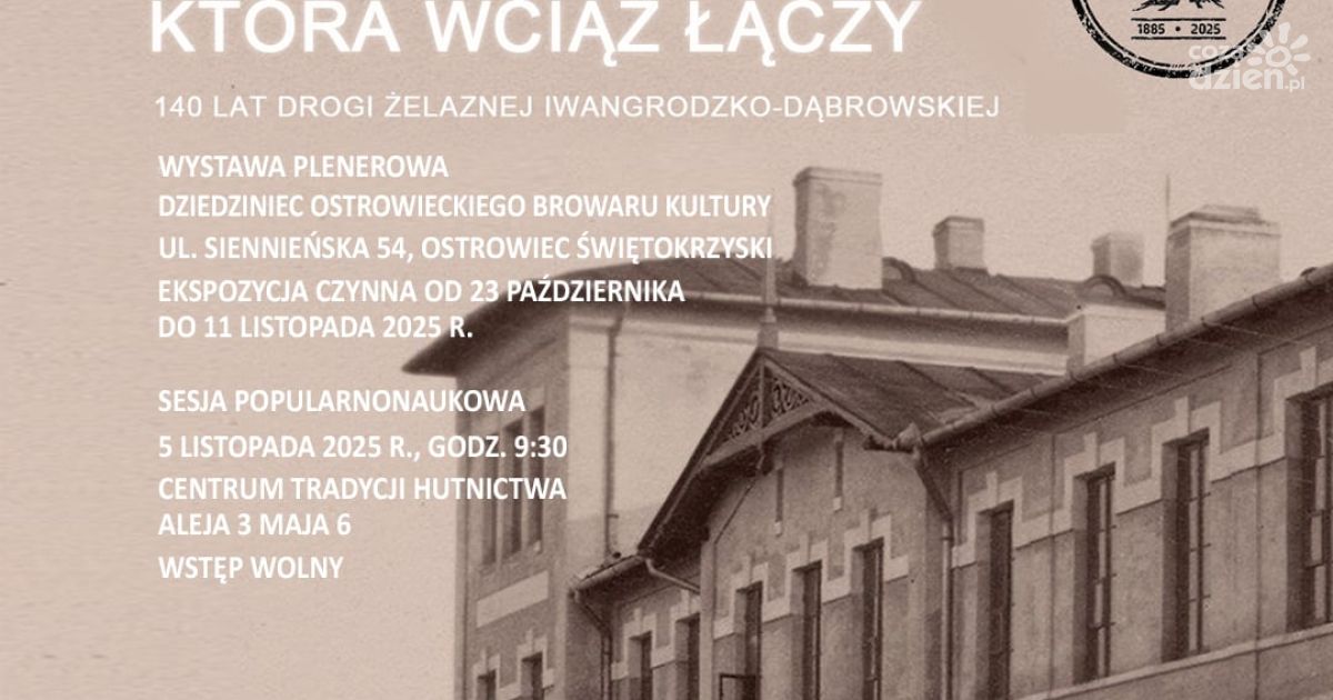 Sesja popularno-naukowa o kolei, która połączyła Ostrowiec ze światem
