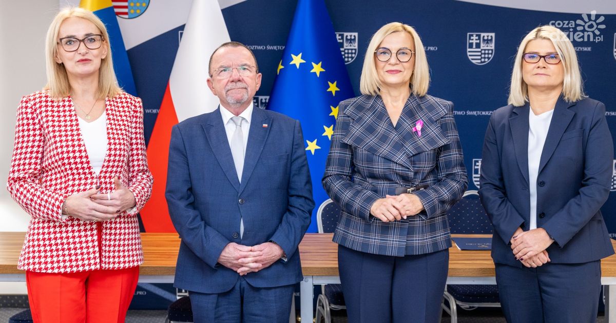 Świętokrzyskie inwestuje w rozwój i zdrowie mieszkańców – ponad 91 mln zł z Funduszy Europejskich na szkolenia i profilaktykę