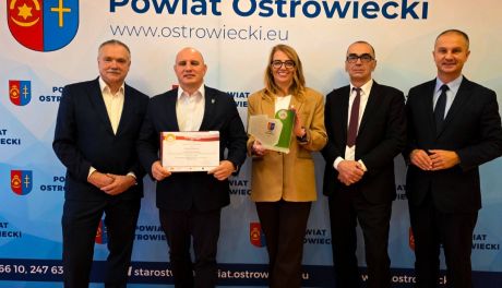 Powiat ostrowiecki z tytułem Najbezpieczniejszego Powiatu w Polsce