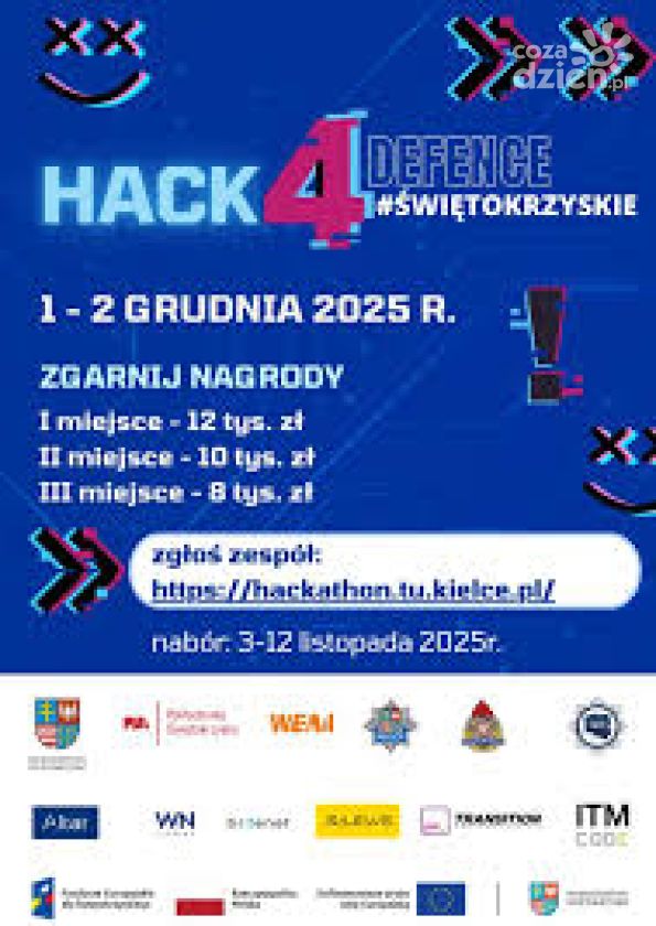 Studenci zaprogramują przyszłość obronności – rusza „Hack4Defence Świętokrzyskie”