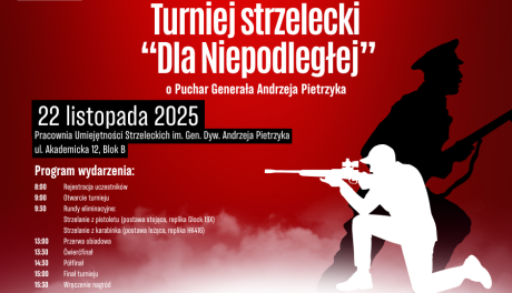Turniej Strzelecki „Dla Niepodległej” odbędzie się w ostrowieckiej uczelni wyższej