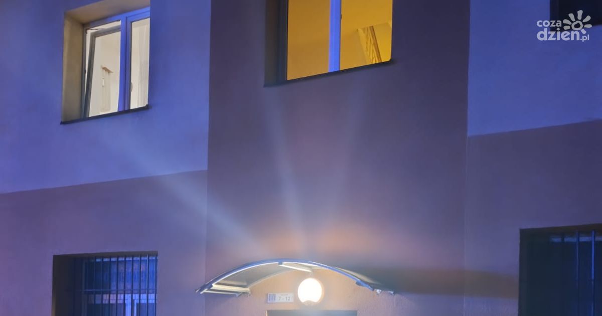 Poranny pożar na Sienkiewicza