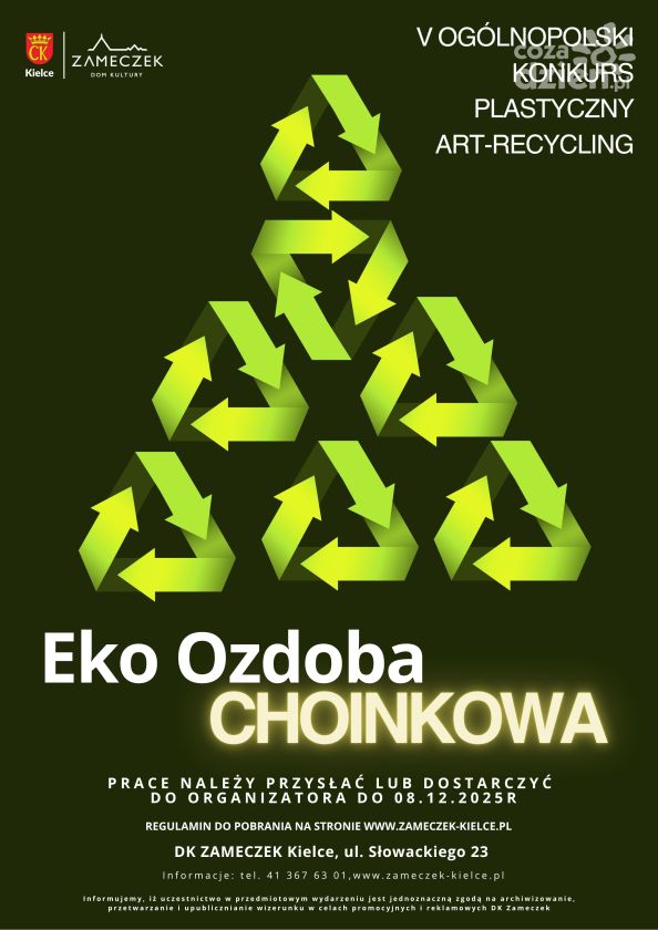 Stwórz Eko ozdobę choinkową