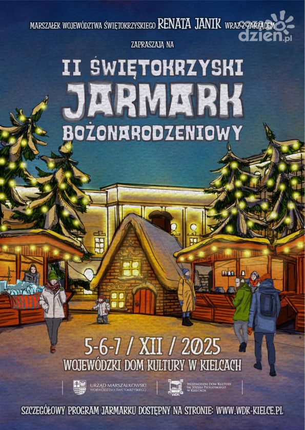 Po raz drugi w grudniu Świętokrzyski Jarmark Bożonarodzeniowy zawita do WDK