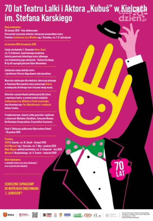 Przedpremierowa próba spektaklu „TATA” i jubileusz 70-lecia Teatru „Kubuś”