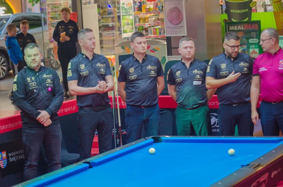 Fortis Bilard Kielce ponownie ze srebrnym medalem