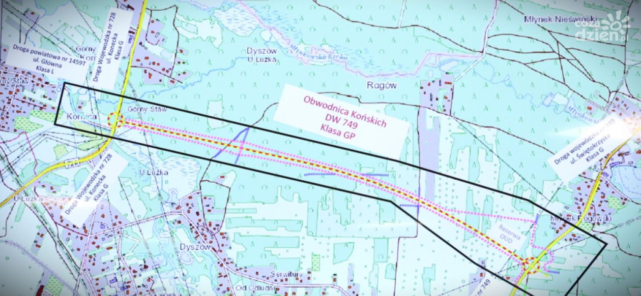 Rusza budowa północnej obwodnicy Końskich