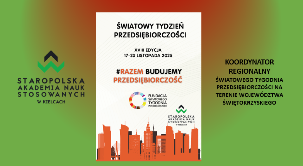 XVIII Światowy Tydzień Przedsiębiorczości – „Razem budujemy przedsiębiorczość” 