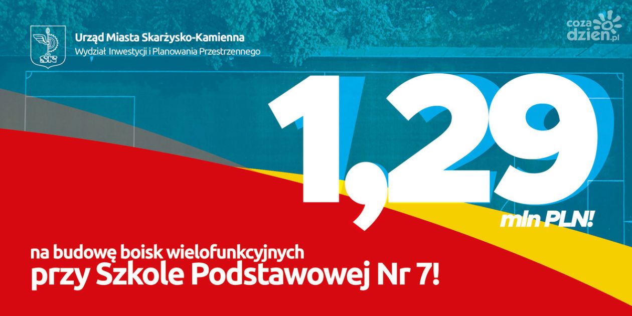 Nowy kompleks sportowy „Orlik 2025” powstanie w Skarżysku-Kamiennej