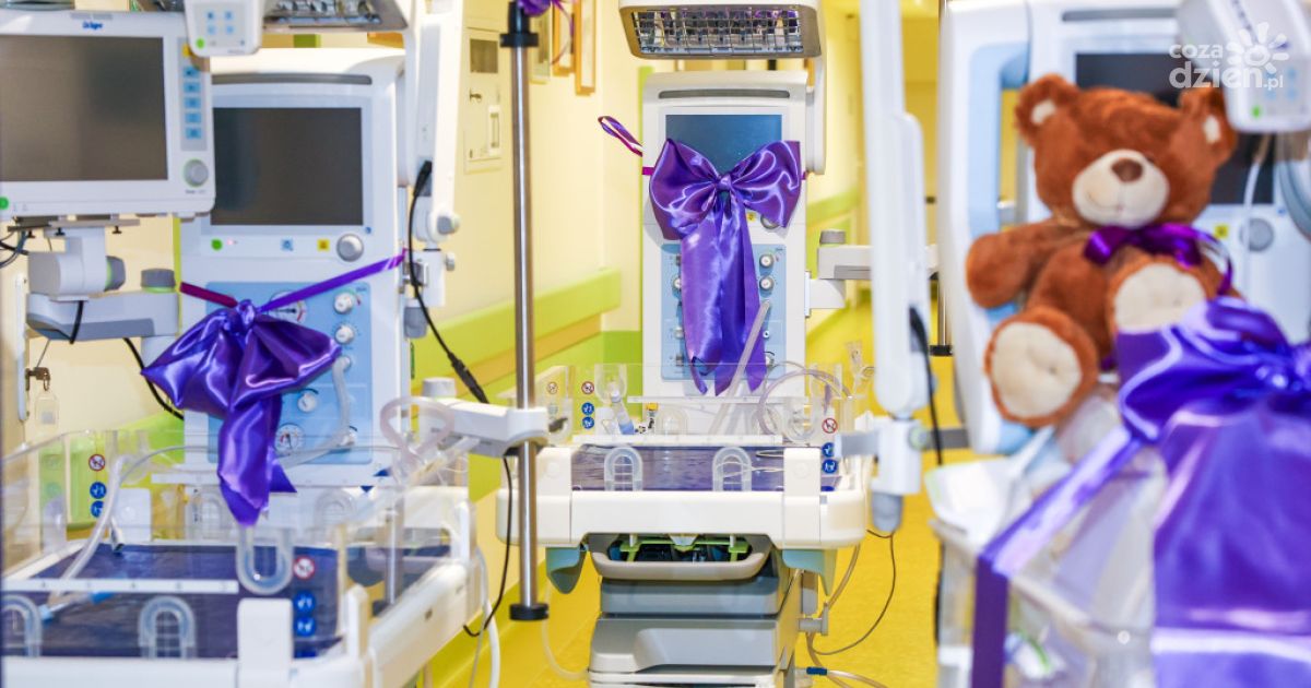 Świętokrzyskie szpitale z nowym sprzętem dla wcześniaków