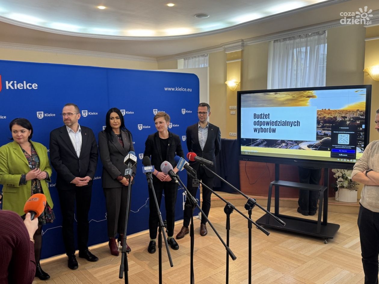 Budżet Kielc 2026 - priorytetem inwestycje, bez podwyżek dla mieszkańców