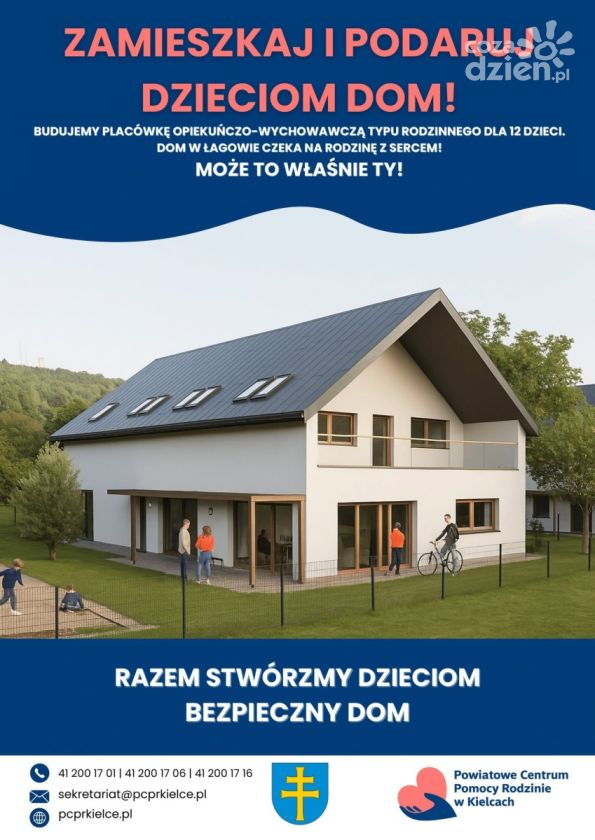 Zostań rodziną zastępczą – nowy dom w Łagowie czeka
