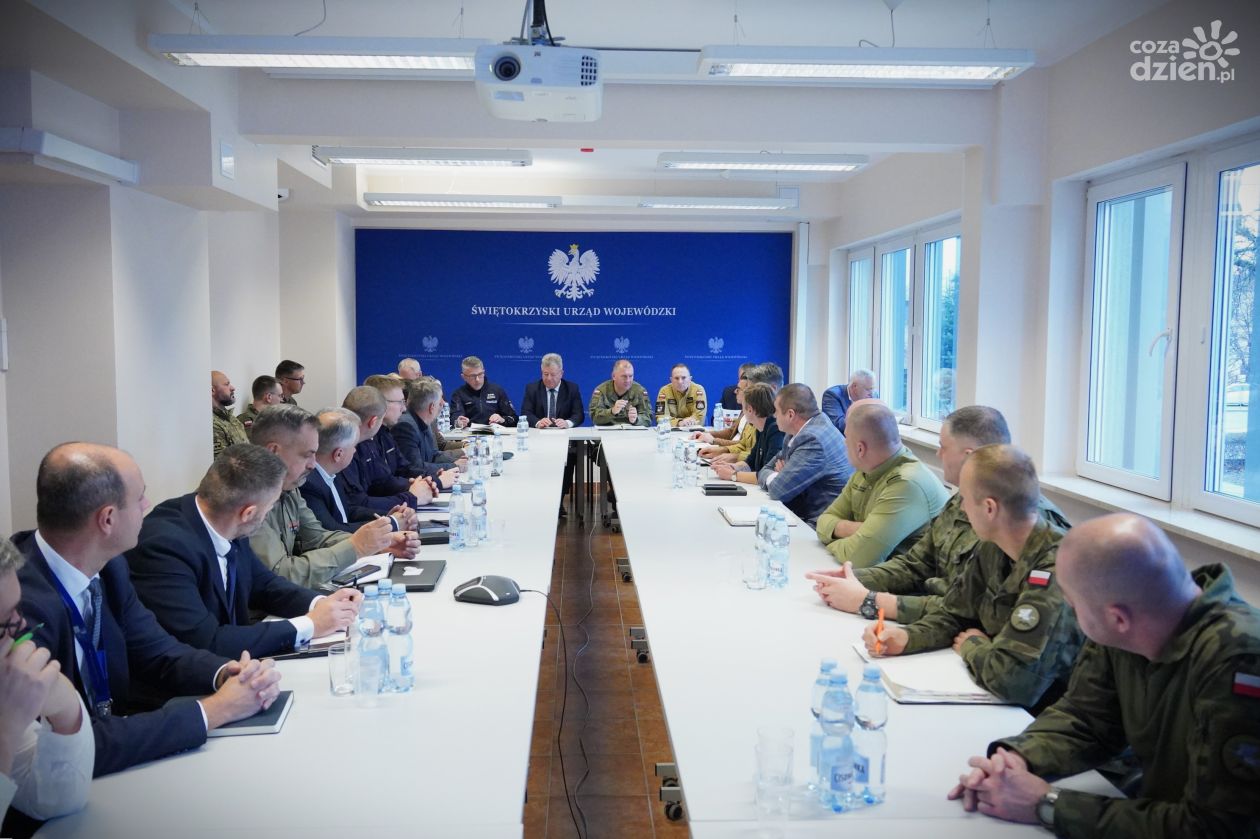 Obradował Wojewódzki Zespół Zarządzania Kryzysowego