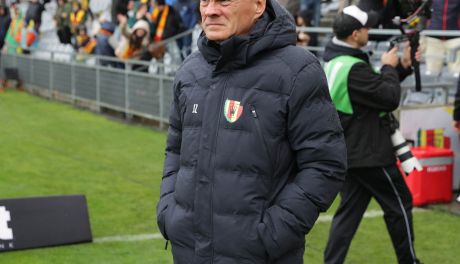 Jacek Zieliński przed meczem z Widzewem Łódź: ,,Na Widzewie gra się ciężko, atmosfera jest świetna, kibice niosą drużynę"